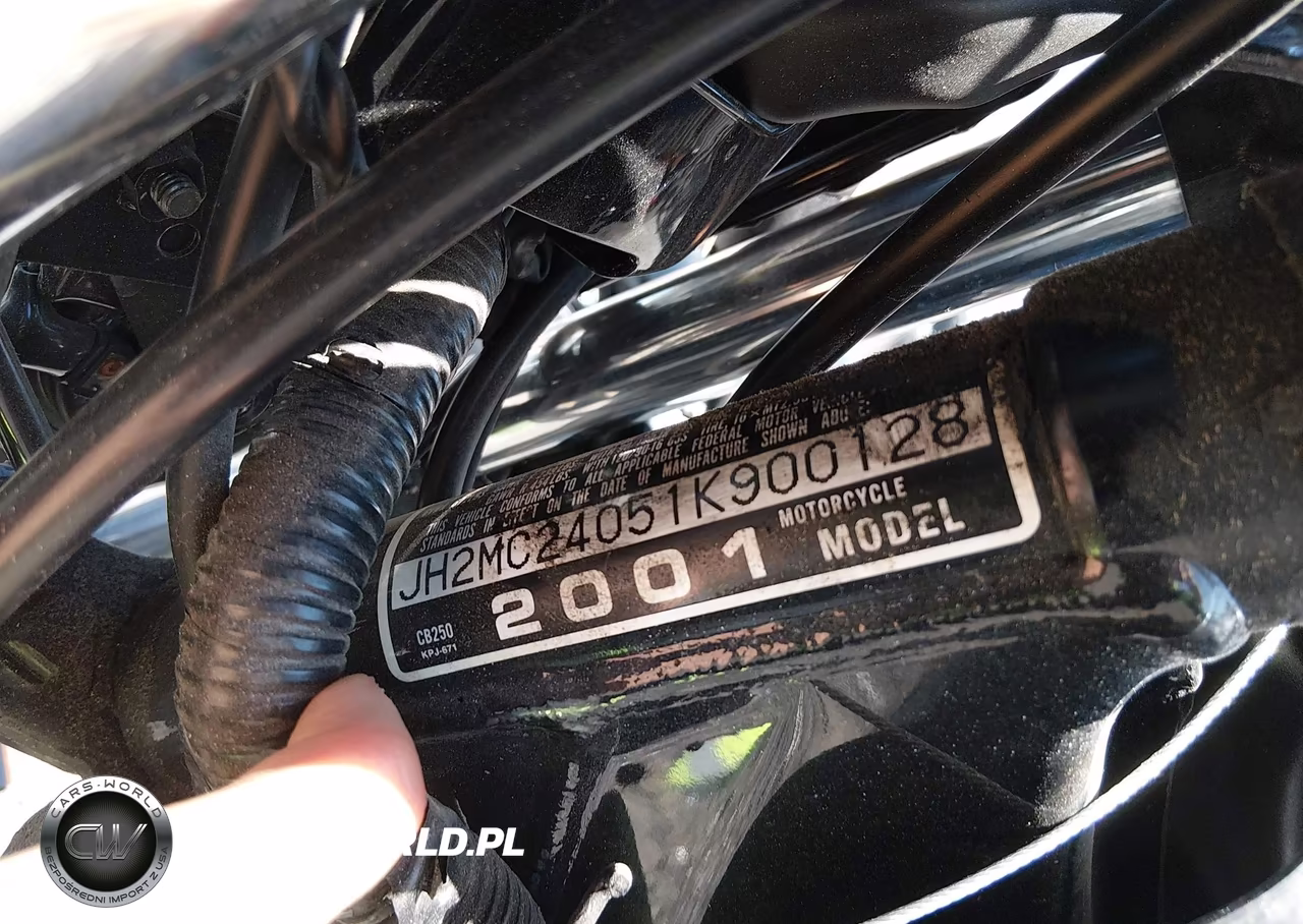 2001 Honda Cb250 VIN:JH2MC24051K900128 - 10