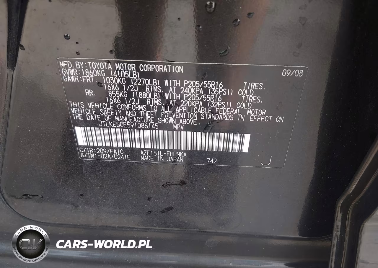 2009 Scion Xb VIN:JTLKE50E591086145 - 9