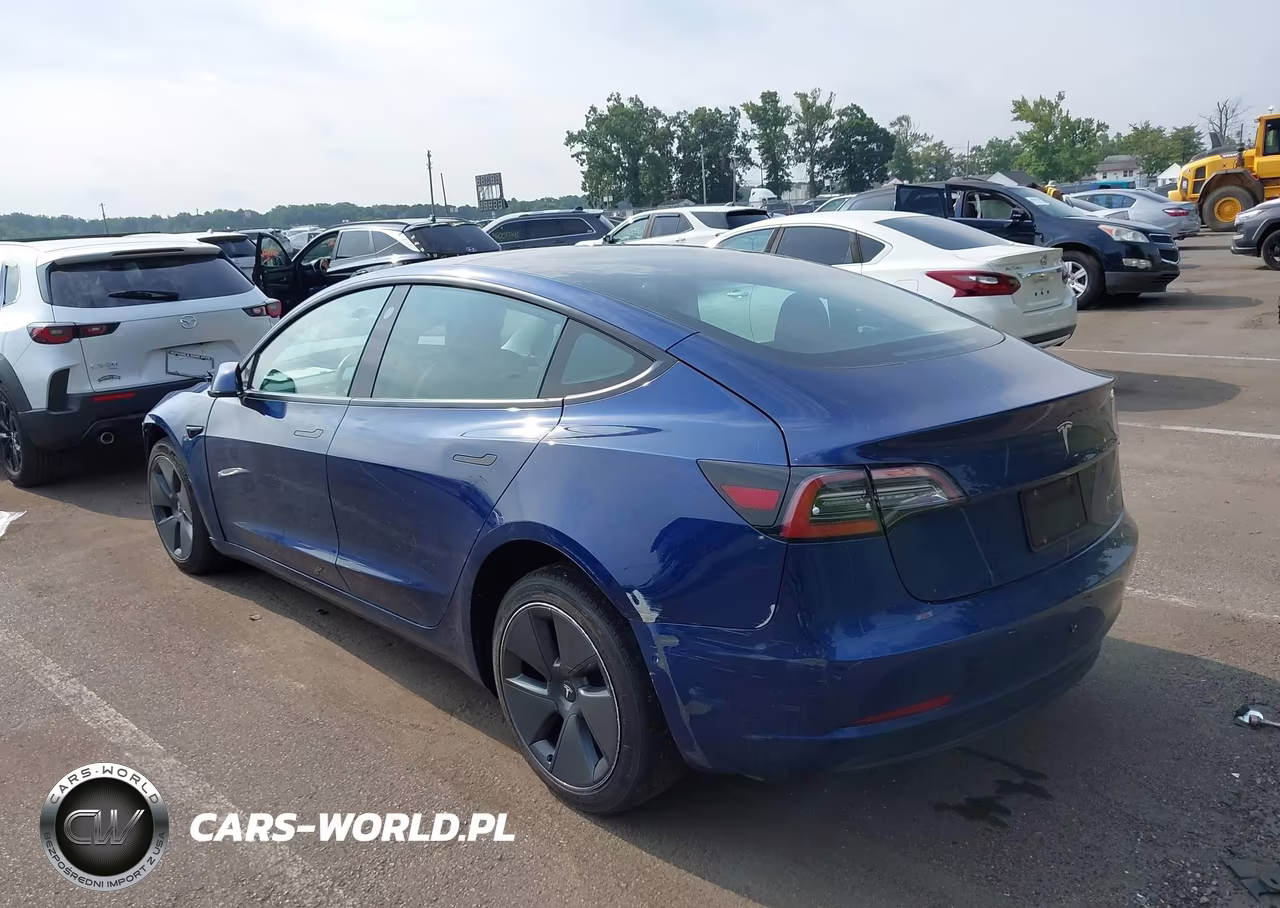 2022 Tesla Model 3 Long Range Dual Motor All-Wheel Drive VIN:5YJ3E1EB3NF118700 - 3