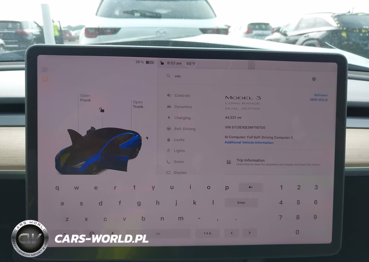 2022 Tesla Model 3 Long Range Dual Motor All-Wheel Drive VIN:5YJ3E1EB3NF118700 - 7