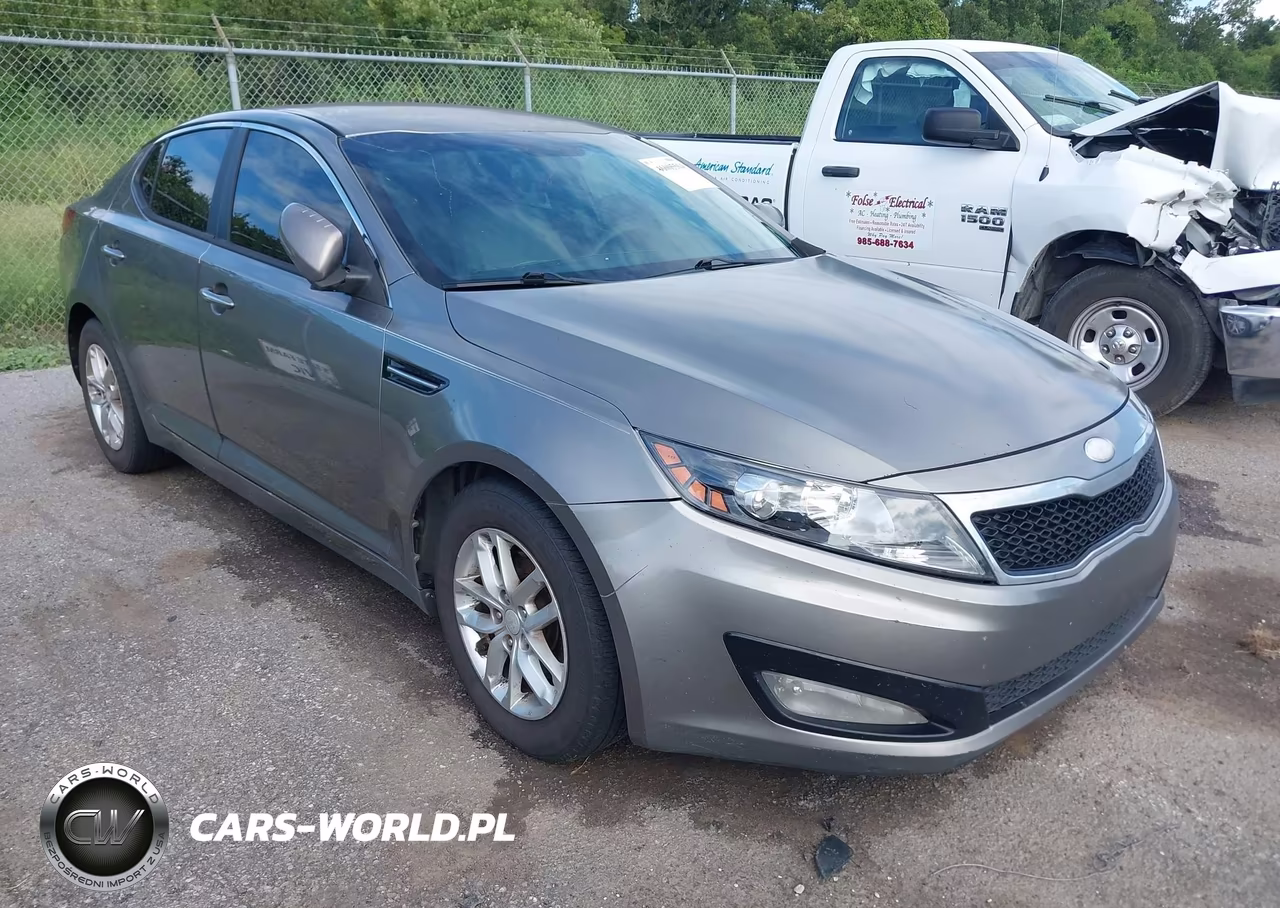 2013 Kia Optima Lx VIN:5XXGM4A70DG179862 - 1