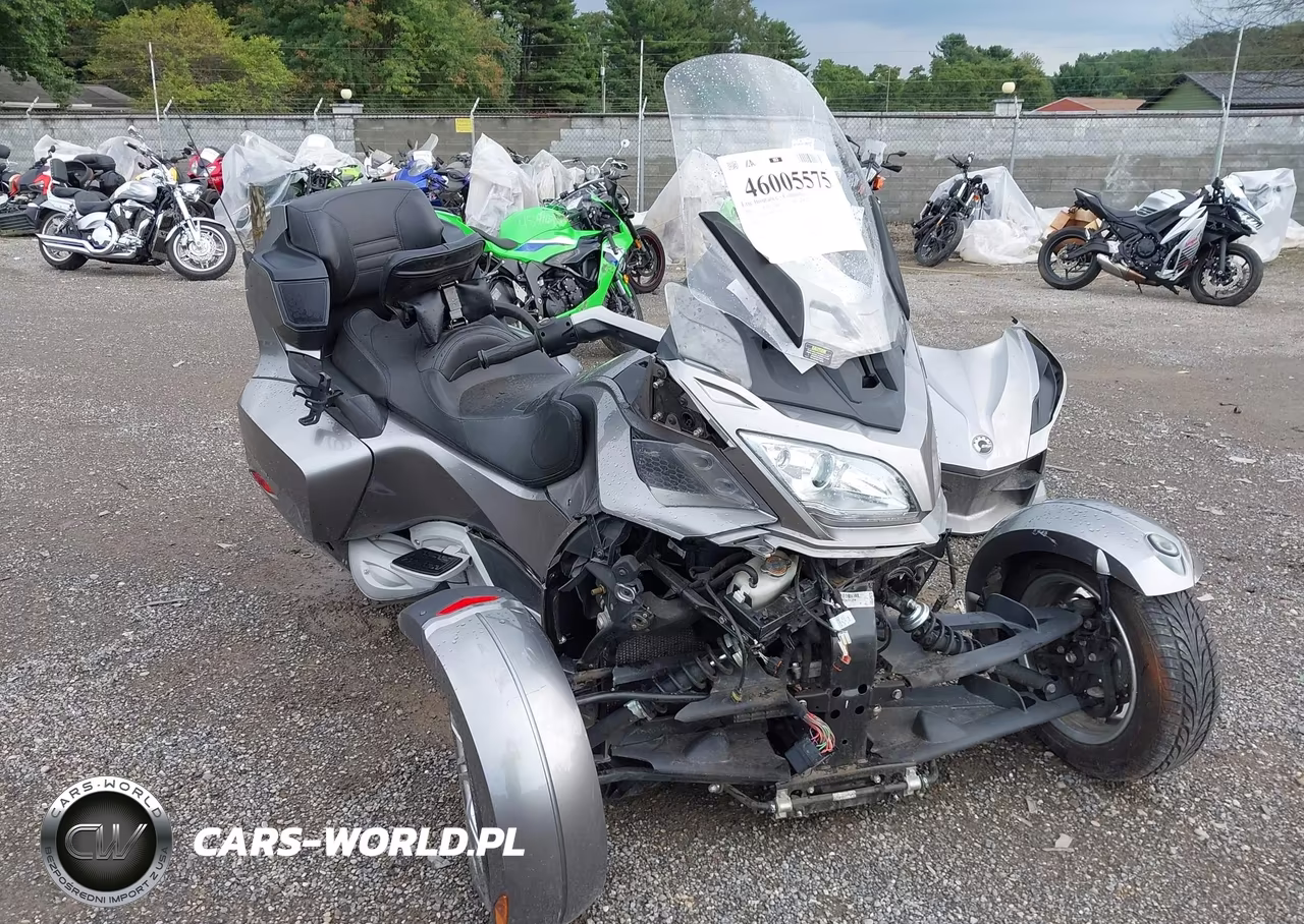 2012 Can-Am Spyder Roadster Rts VIN:2BXJBWC19CV001266 - 1
