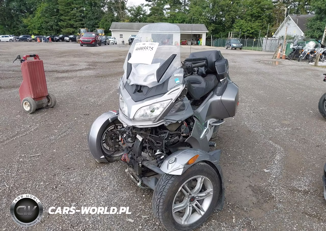 2012 Can-Am Spyder Roadster Rts VIN:2BXJBWC19CV001266 - 2
