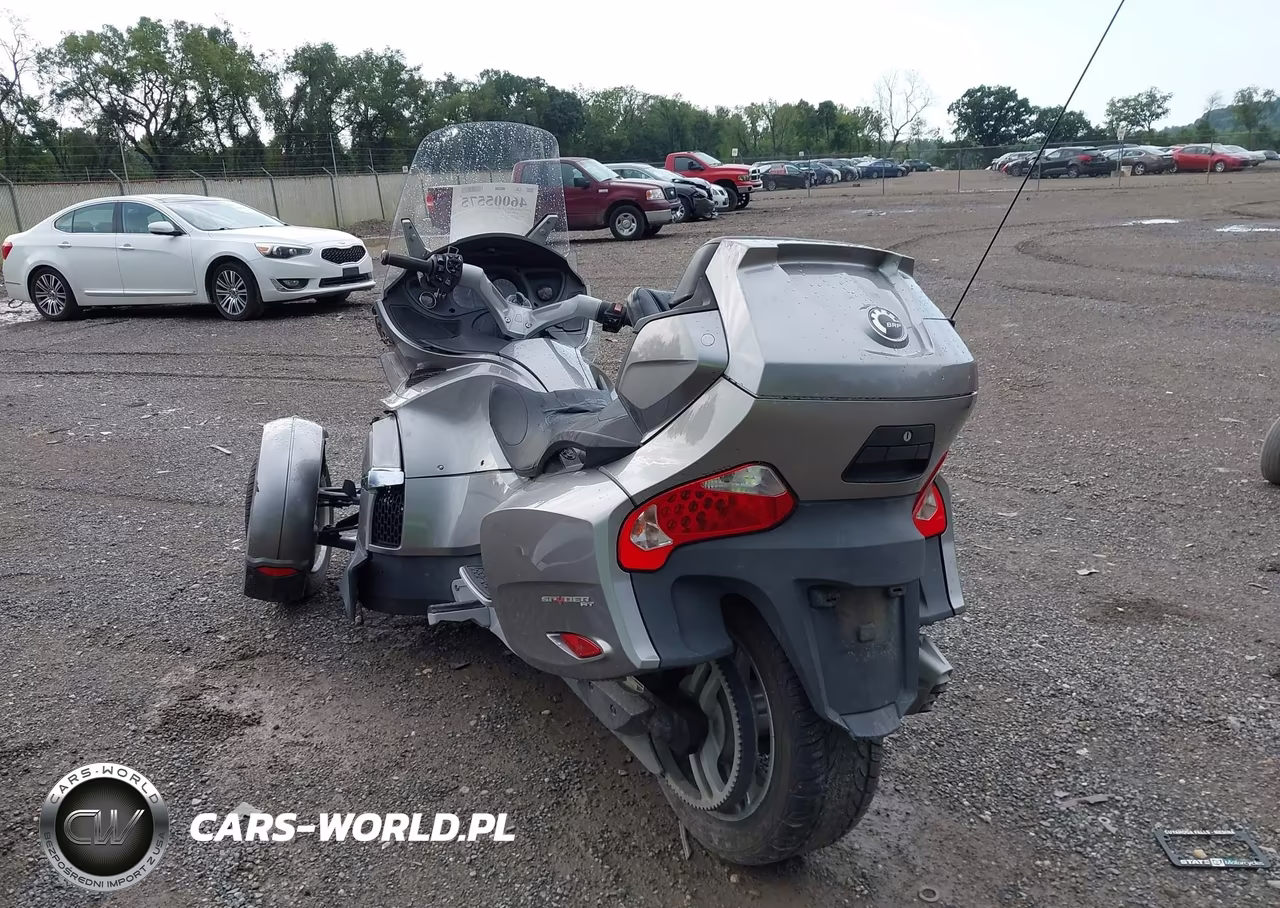 2012 Can-Am Spyder Roadster Rts VIN:2BXJBWC19CV001266 - 3