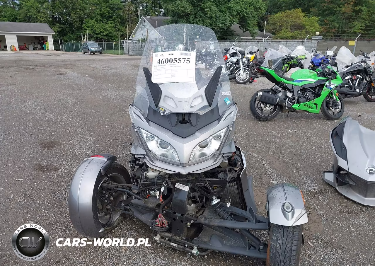 2012 Can-Am Spyder Roadster Rts VIN:2BXJBWC19CV001266 - 5