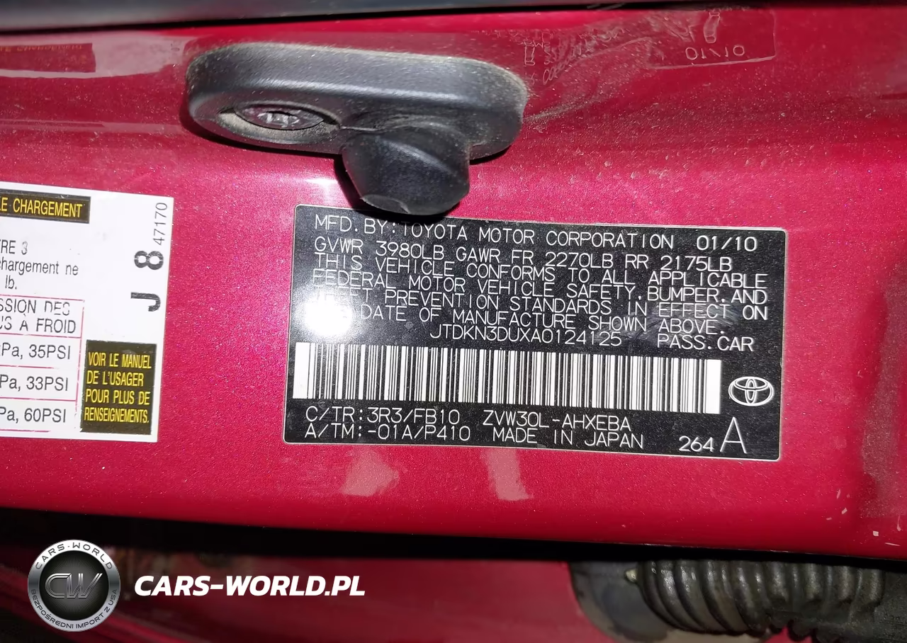 2010 Toyota Prius Ii VIN:JTDKN3DUXA0124125 - 9