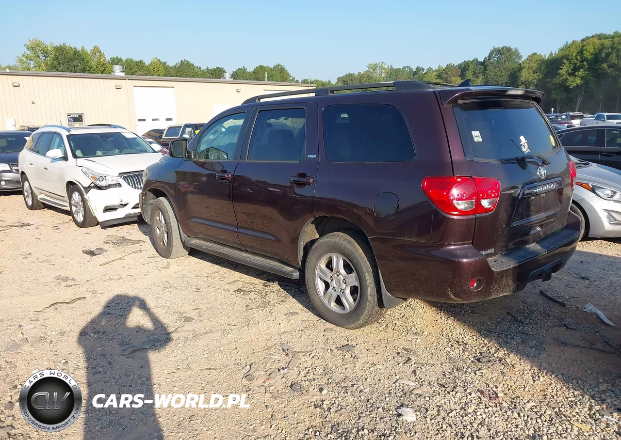 2012 Toyota Sequoia Sr5 4.6L V8 VIN:5TDBM5G19CS002274 - 3
