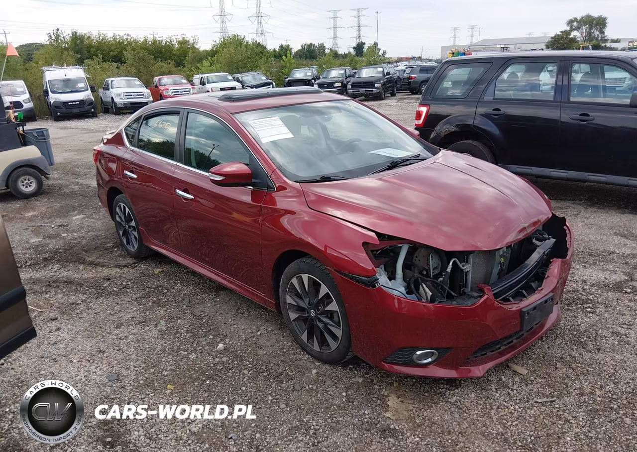 2017 Nissan Sentra Sr VIN:3N1AB7AP5HY372408 - 1