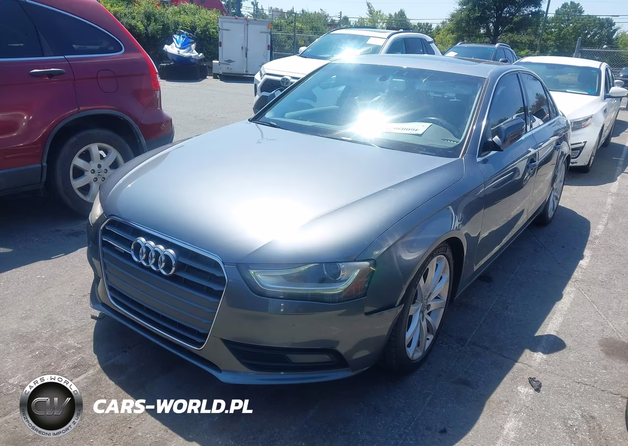 2013 Audi A4 2.0T Premium VIN:WAUFFAFL5DN025501 - 2