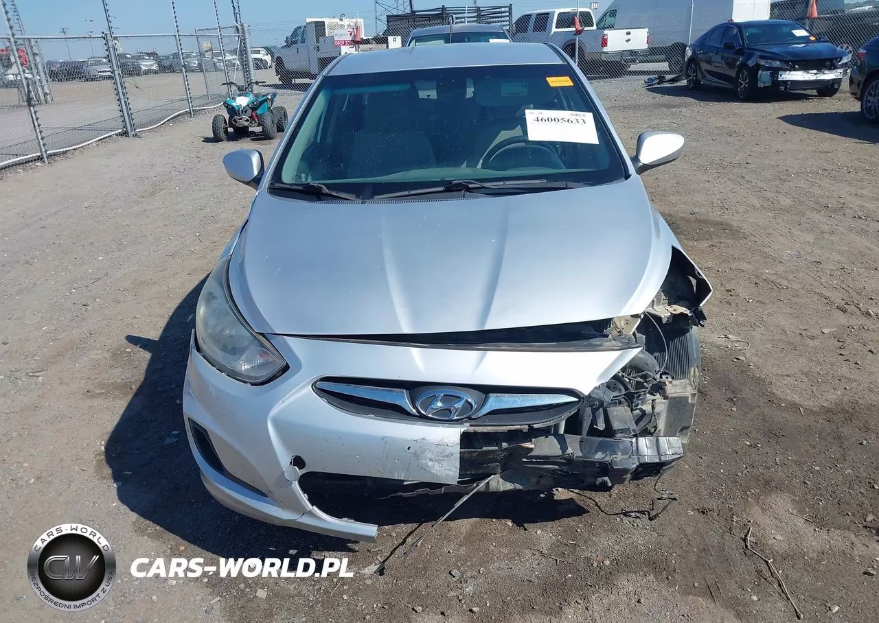 2012 Hyundai Accent Gls VIN:KMHCT4AE7CU169690 - 13