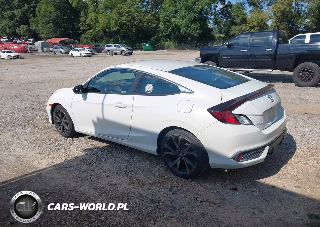 2019 Honda Civic Sport VIN:2HGFC4B89KH310420 - 3