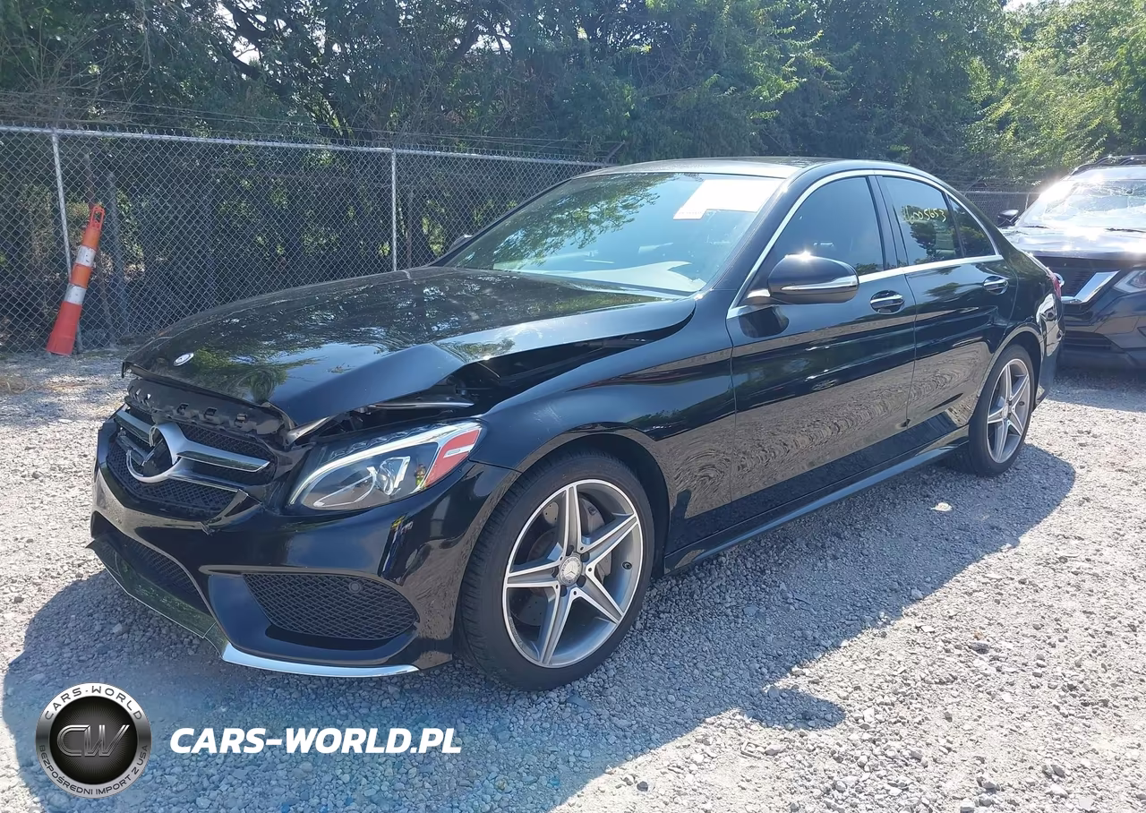 2015 Mercedes-Benz C 300 Sport 4Matic VIN:55SWF4KB5FU090172 - 2