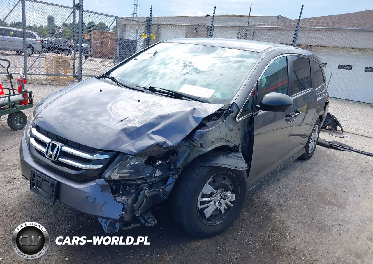 2015 Honda Odyssey Lx VIN:5FNRL5H24FB074887 - 2