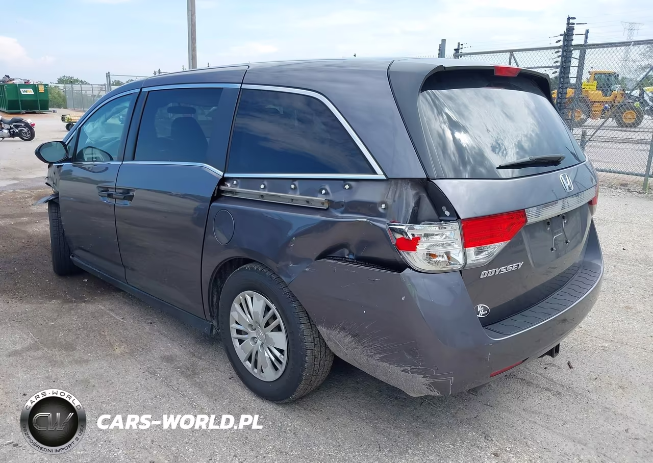 2015 Honda Odyssey Lx VIN:5FNRL5H24FB074887 - 3