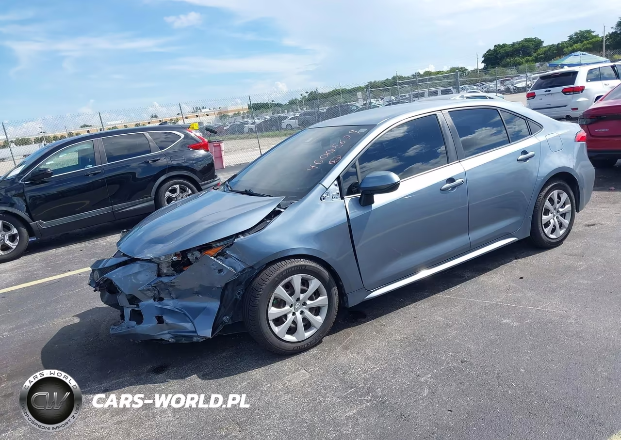 2020 Toyota Corolla Le VIN:JTDEPRAE6LJ060492 - 2