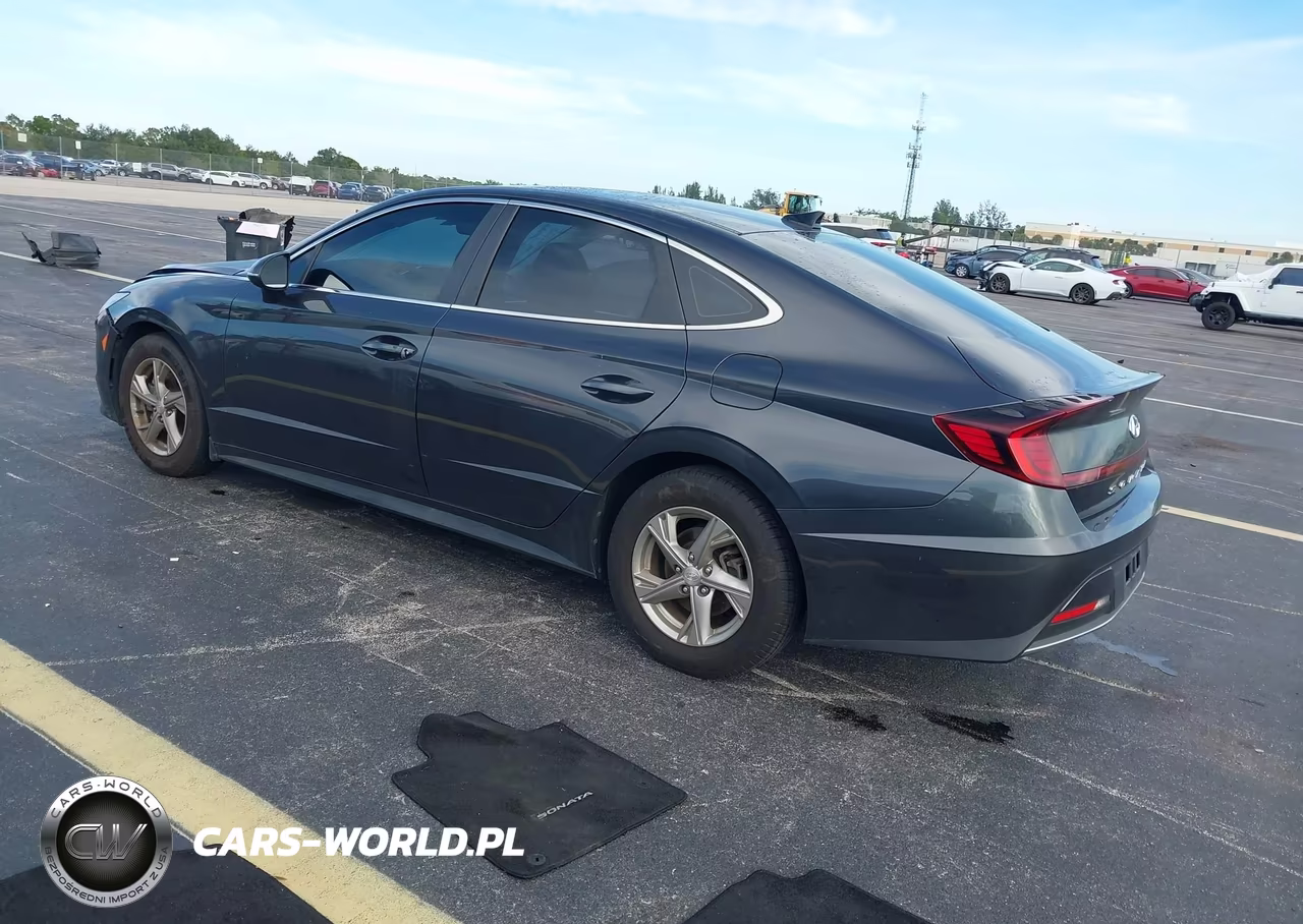 2022 Hyundai Sonata Se VIN:5NPEG4JA6NH147935 - 3
