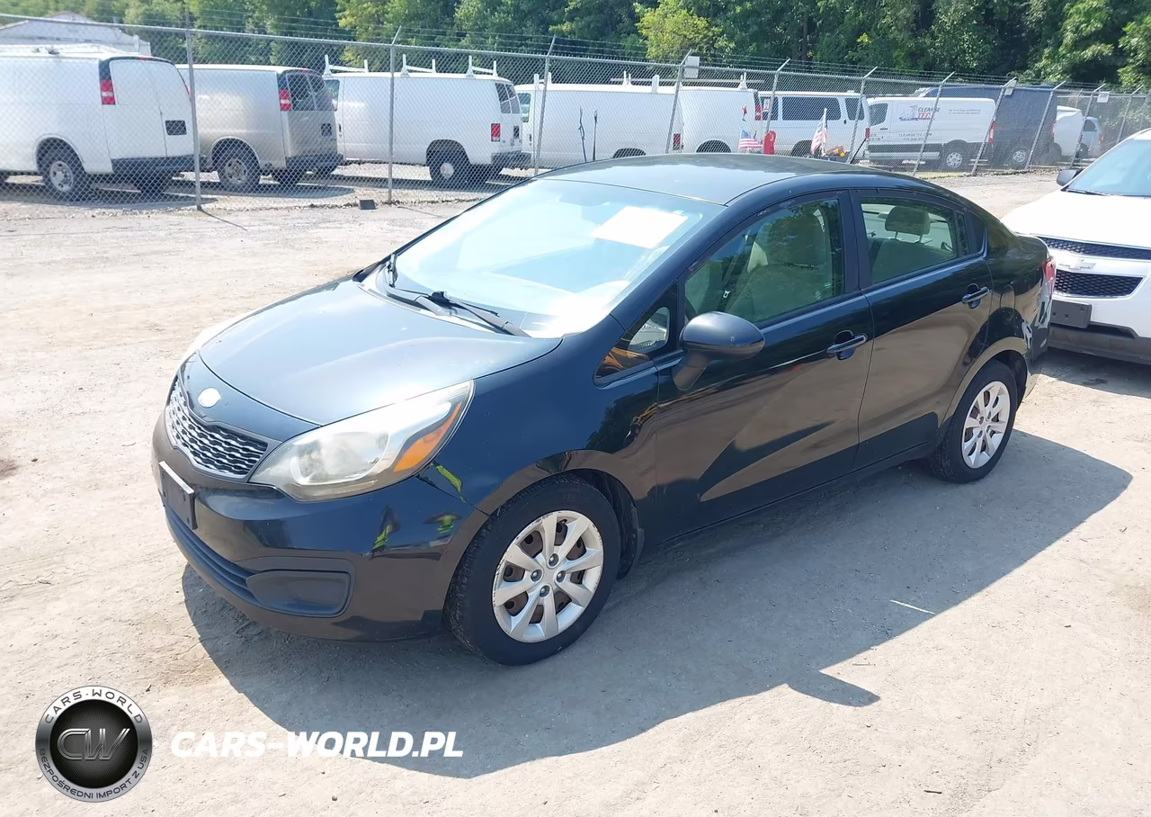 2013 Kia Rio Lx VIN:KNADM4A31D6243872 - 2