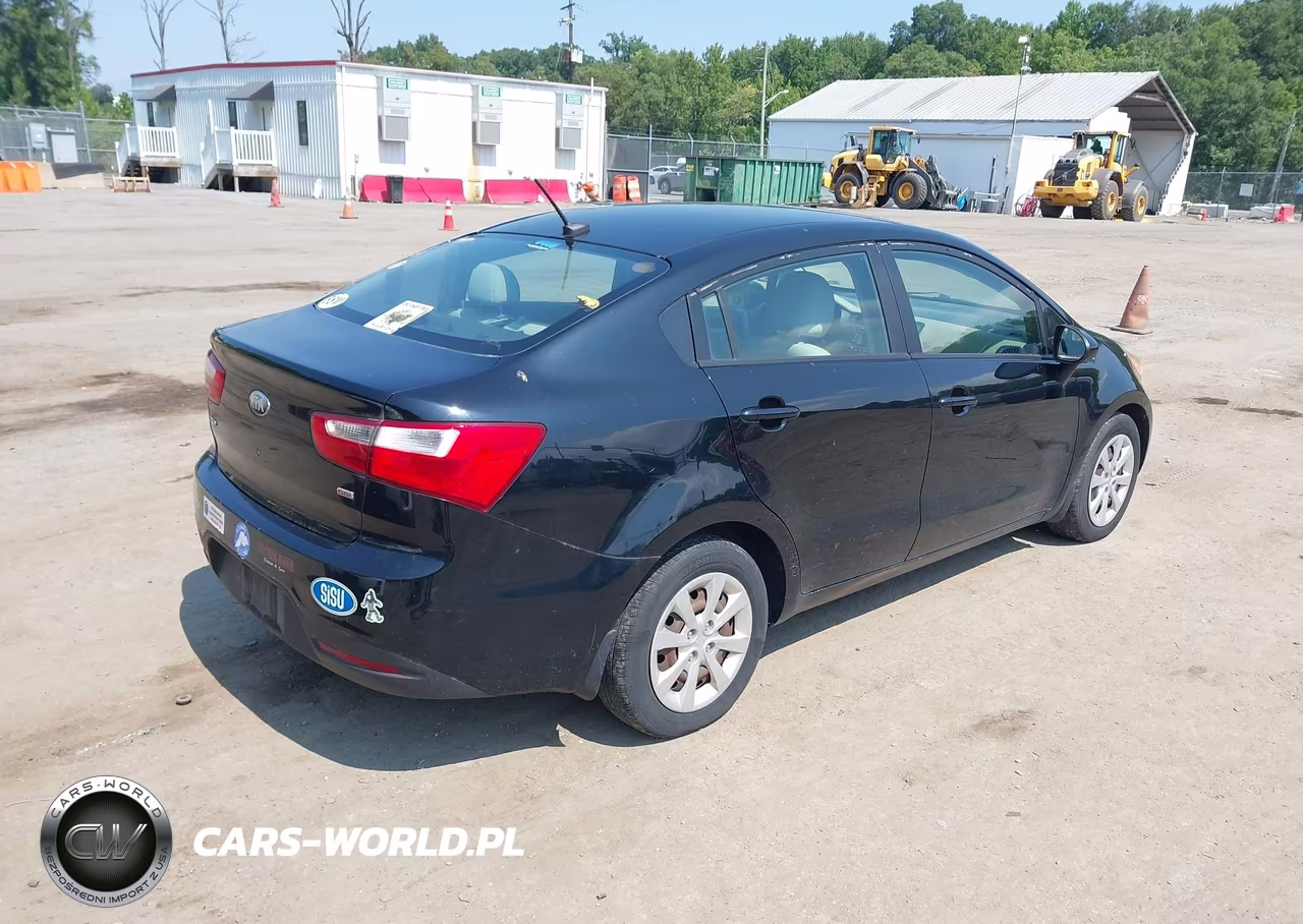 2013 Kia Rio Lx VIN:KNADM4A31D6243872 - 4