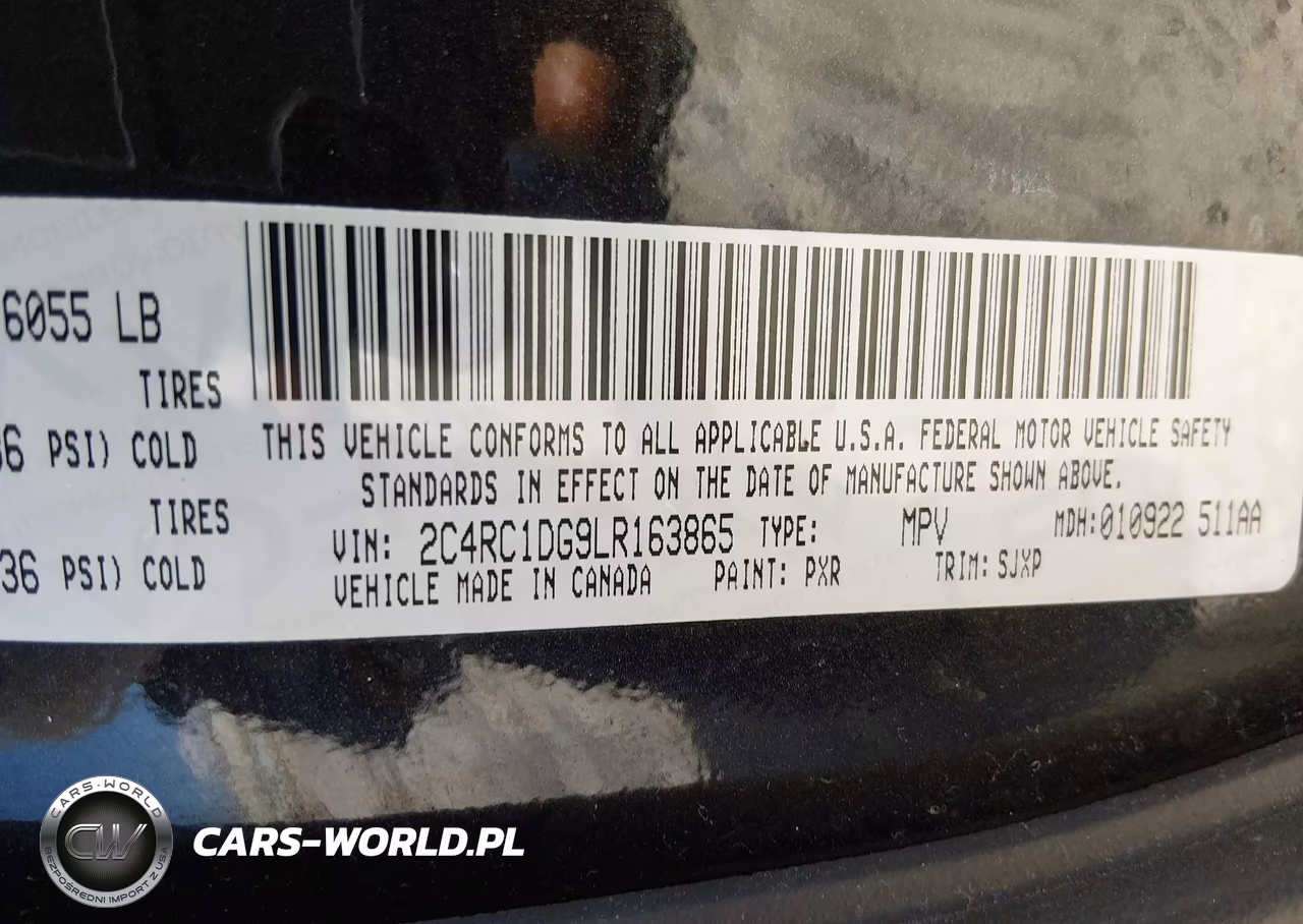 2020 Chrysler Voyager Lxi VIN:2C4RC1DG9LR163865 - 9