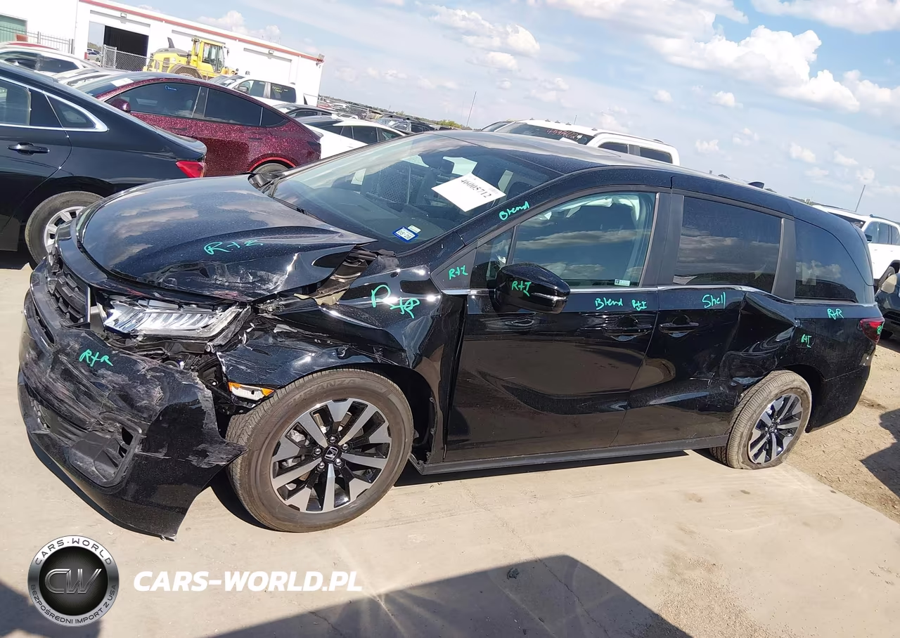 2026 Honda Odyssey Ex-L VIN:5FNRL6H66TB072823 - 14