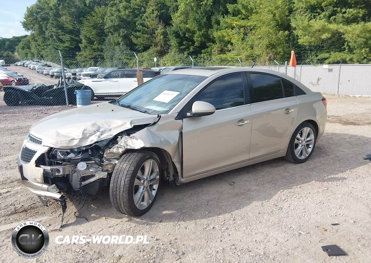 2011 Chevrolet Cruze Ltz VIN:1G1PH5S91B7130825 - 2