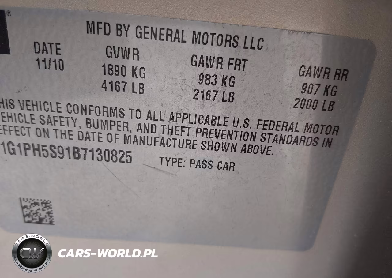 2011 Chevrolet Cruze Ltz VIN:1G1PH5S91B7130825 - 9