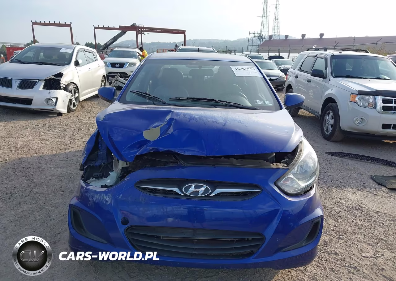 2012 Hyundai Accent Gls VIN:KMHCT4AE4CU111178 - 12