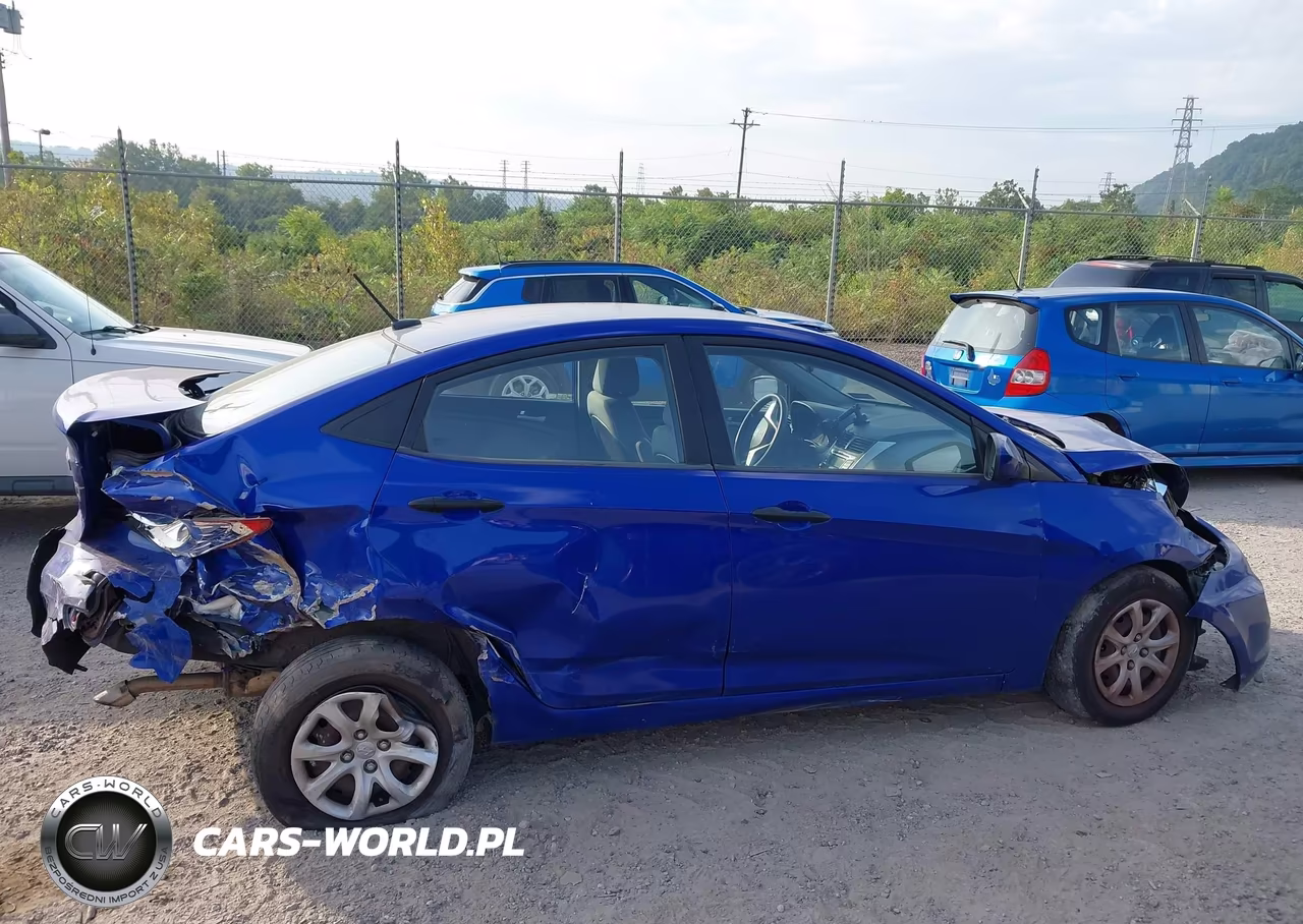 2012 Hyundai Accent Gls VIN:KMHCT4AE4CU111178 - 13