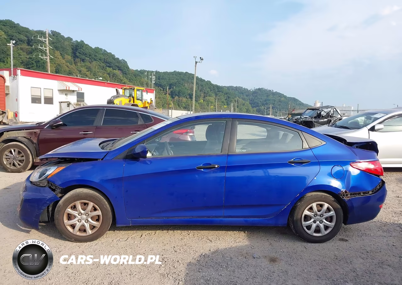 2012 Hyundai Accent Gls VIN:KMHCT4AE4CU111178 - 14