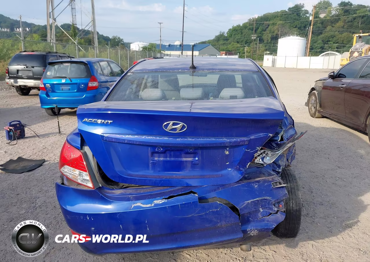 2012 Hyundai Accent Gls VIN:KMHCT4AE4CU111178 - 16