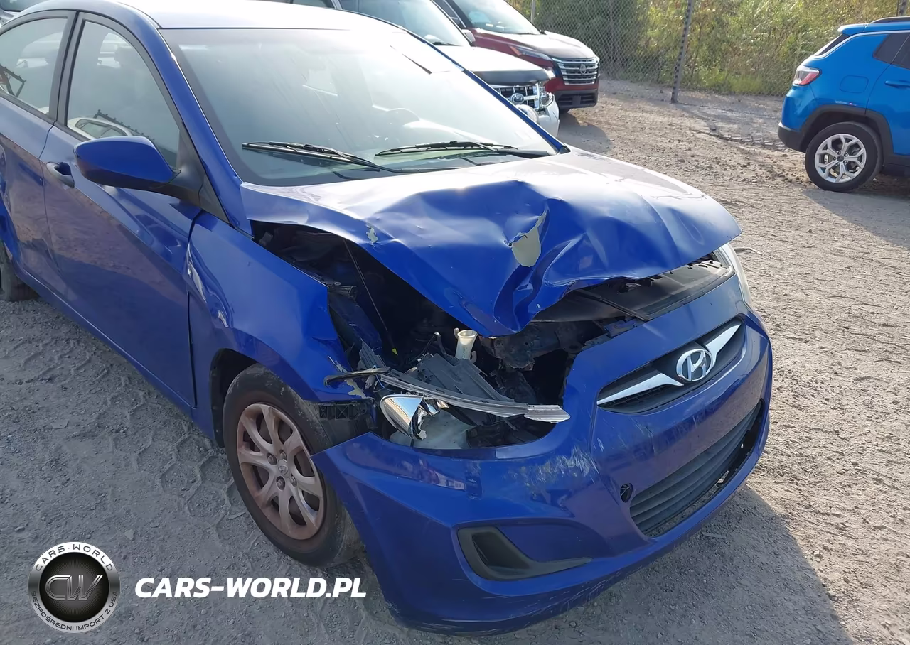2012 Hyundai Accent Gls VIN:KMHCT4AE4CU111178 - 6