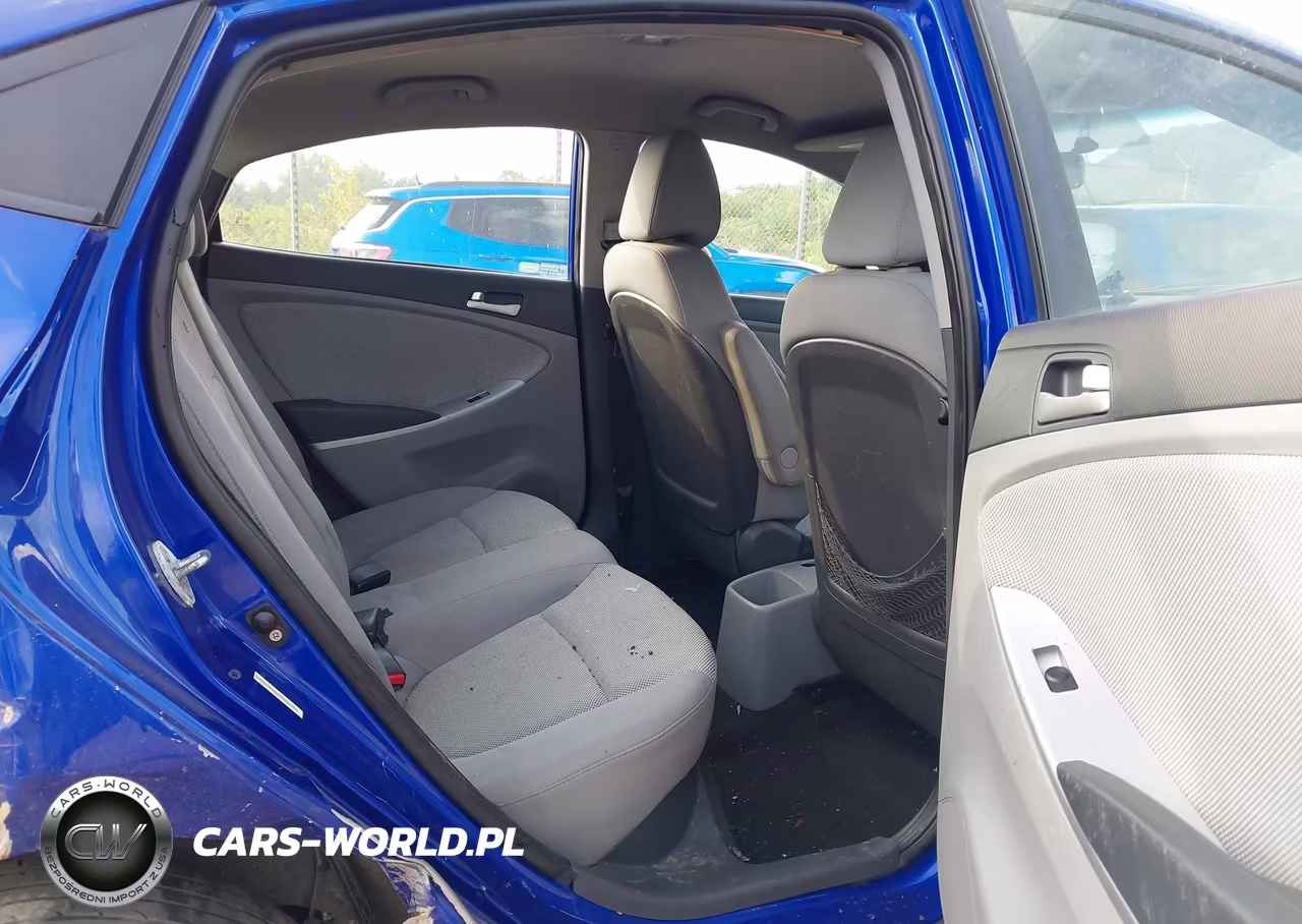 2012 Hyundai Accent Gls VIN:KMHCT4AE4CU111178 - 8