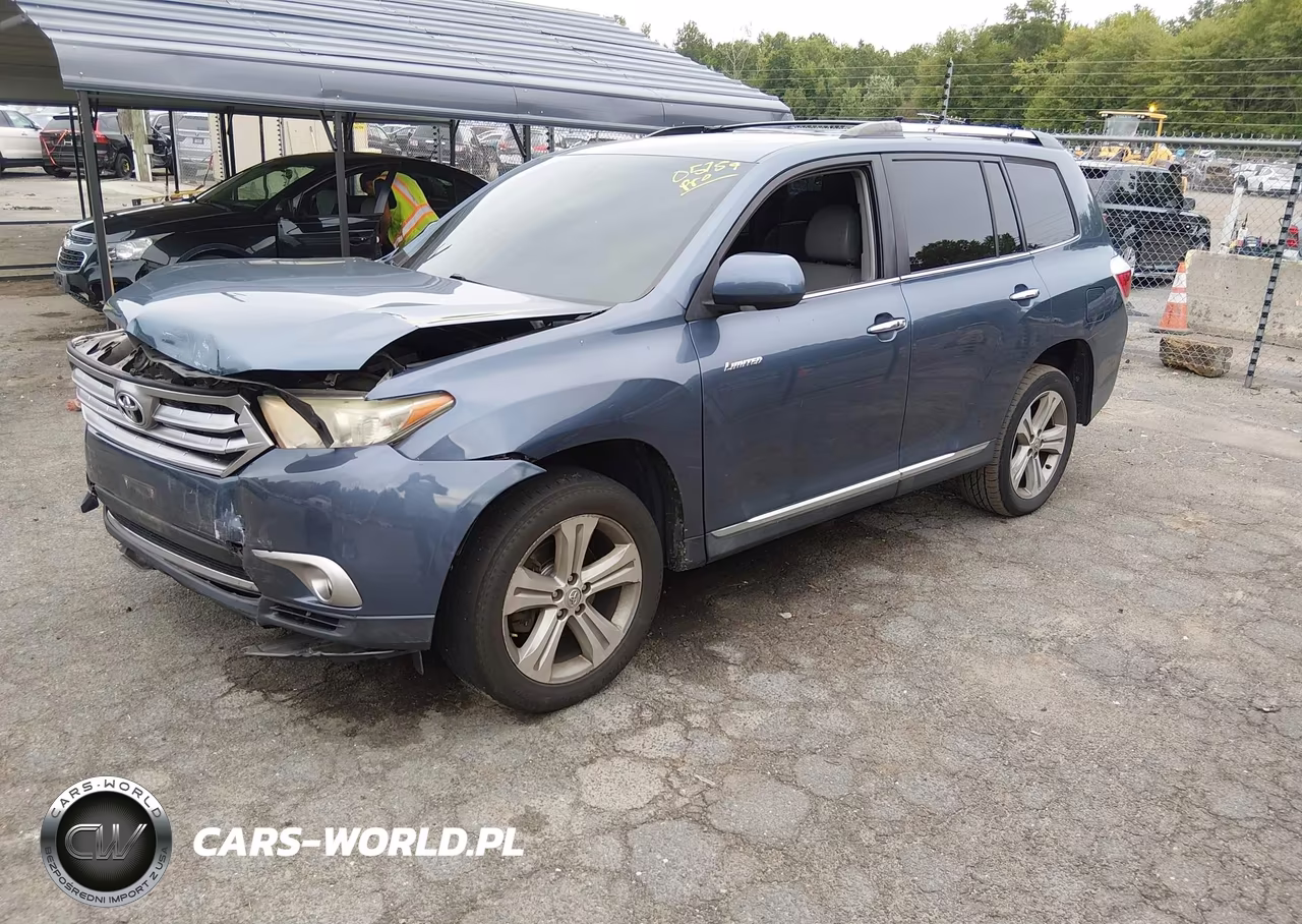 2013 Toyota Highlander Limited V6 VIN:5TDDK3EH1DS192298 - 2