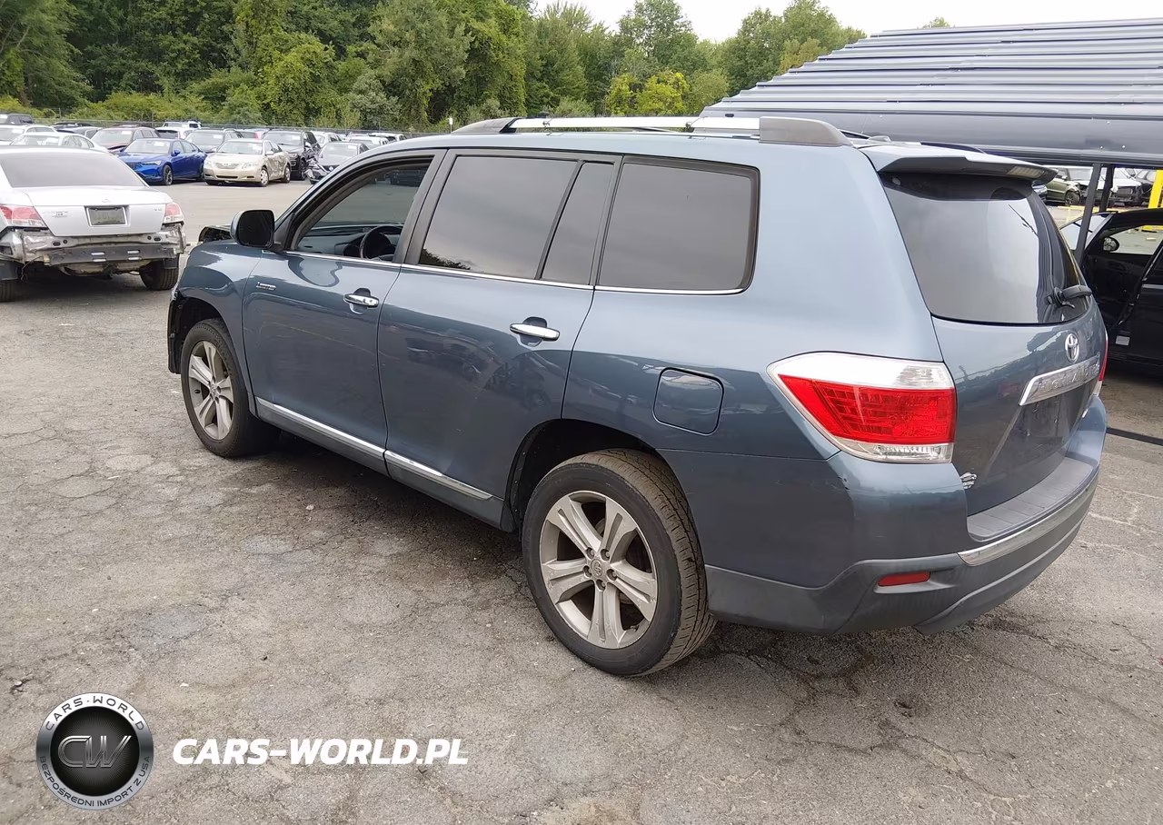 2013 Toyota Highlander Limited V6 VIN:5TDDK3EH1DS192298 - 3