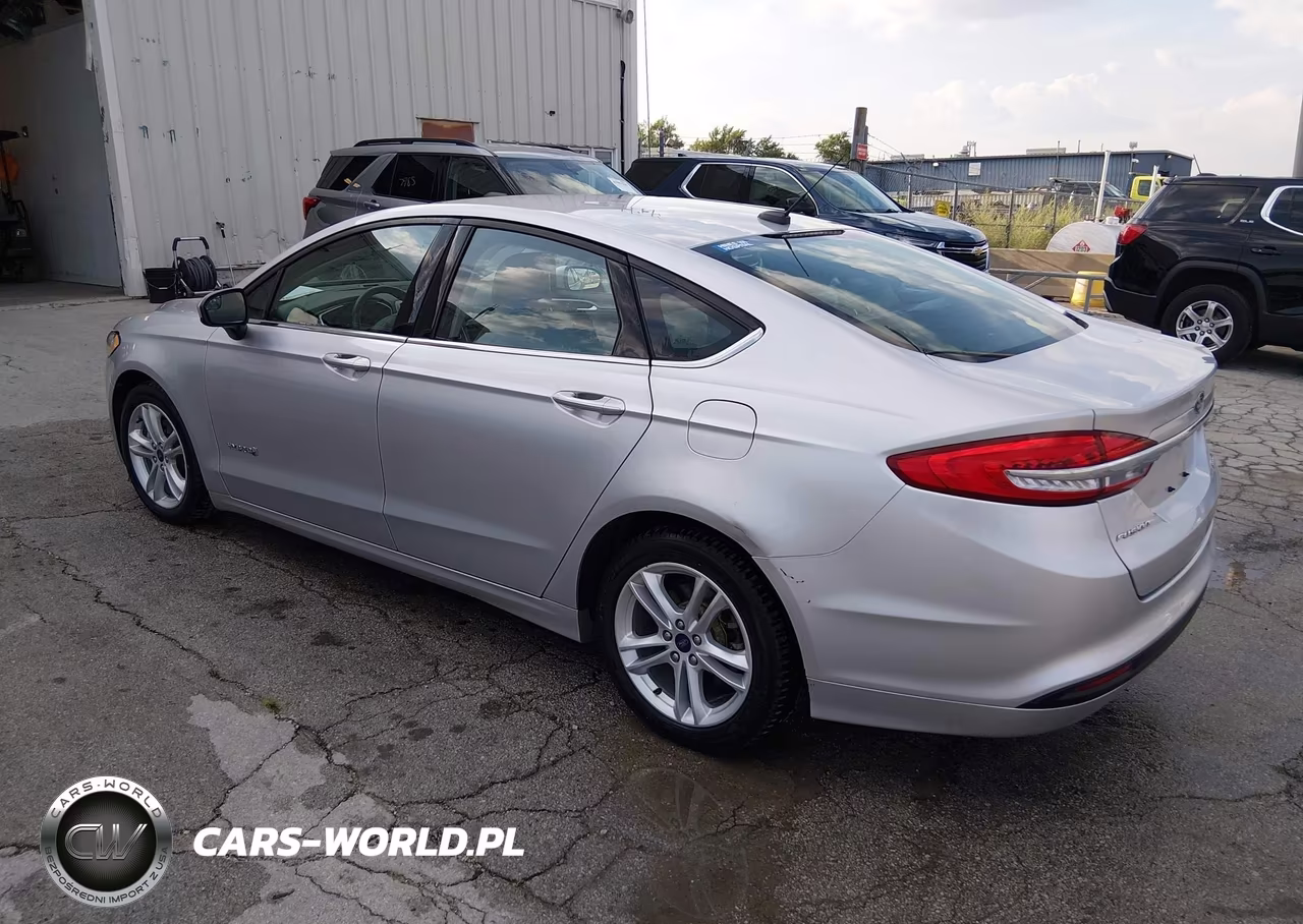 2018 Ford Fusion S Hybrid VIN:3FA6P0UU1JR271577 - 3