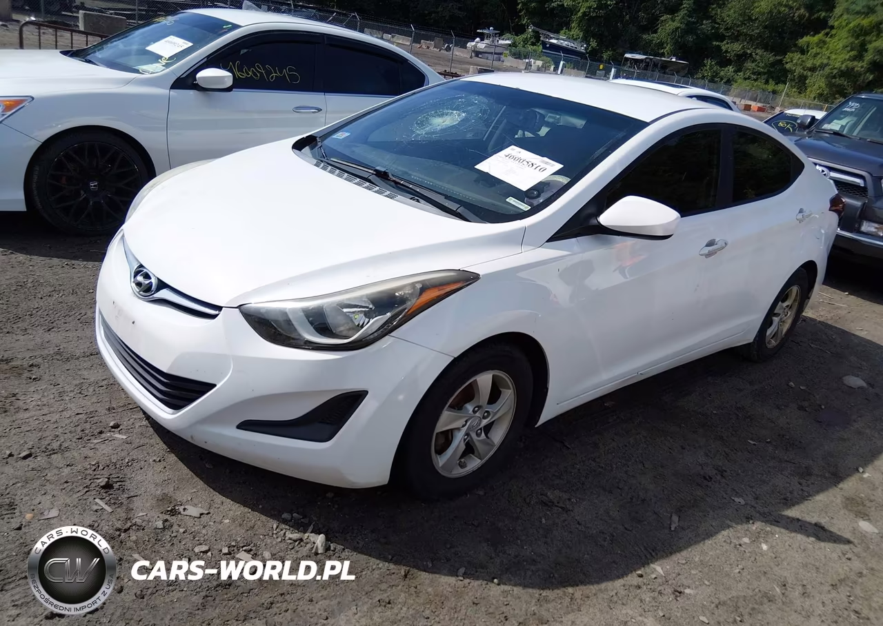 2014 Hyundai Elantra Se VIN:5NPDH4AEXEH506134 - 2