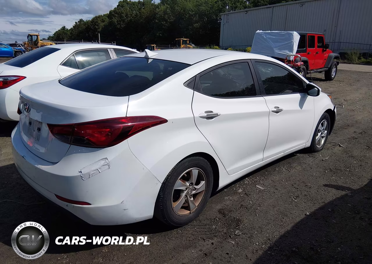 2014 Hyundai Elantra Se VIN:5NPDH4AEXEH506134 - 4