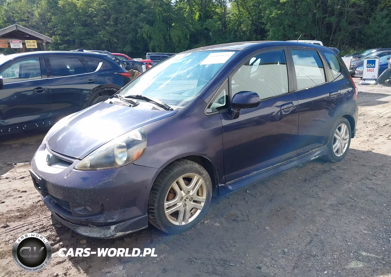 2008 Honda Fit Sport VIN:JHMGD37628S057829 - 2