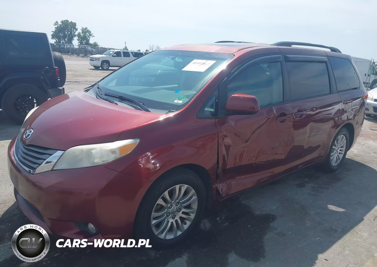 2013 Toyota Sienna Xle V6 8 Passenger VIN:5TDYK3DCXDS361757 - 2