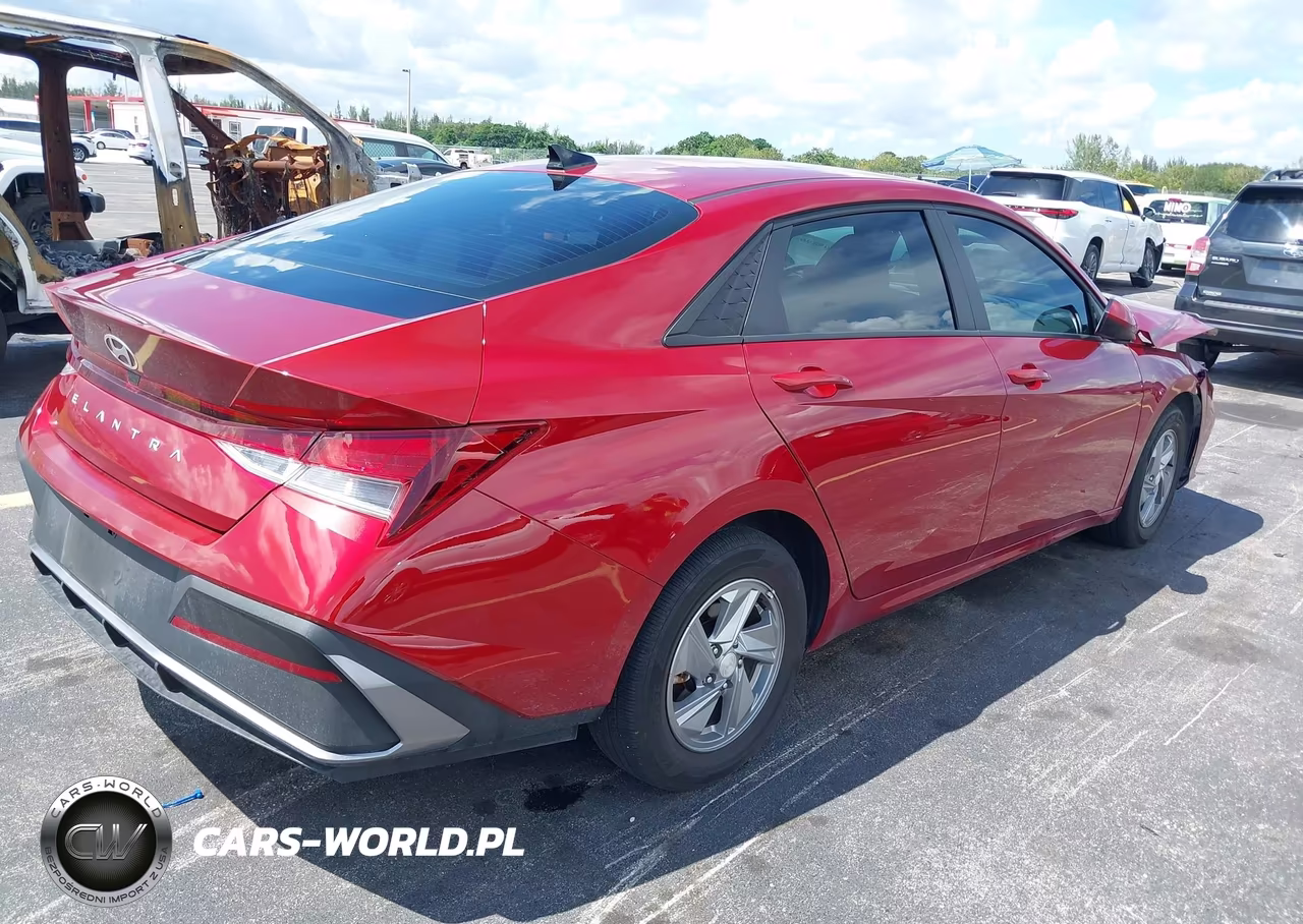 2025 Hyundai Elantra Se VIN:KMHLL4DG7SU015766 - 4