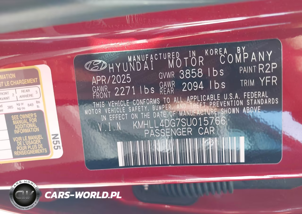 2025 Hyundai Elantra Se VIN:KMHLL4DG7SU015766 - 9