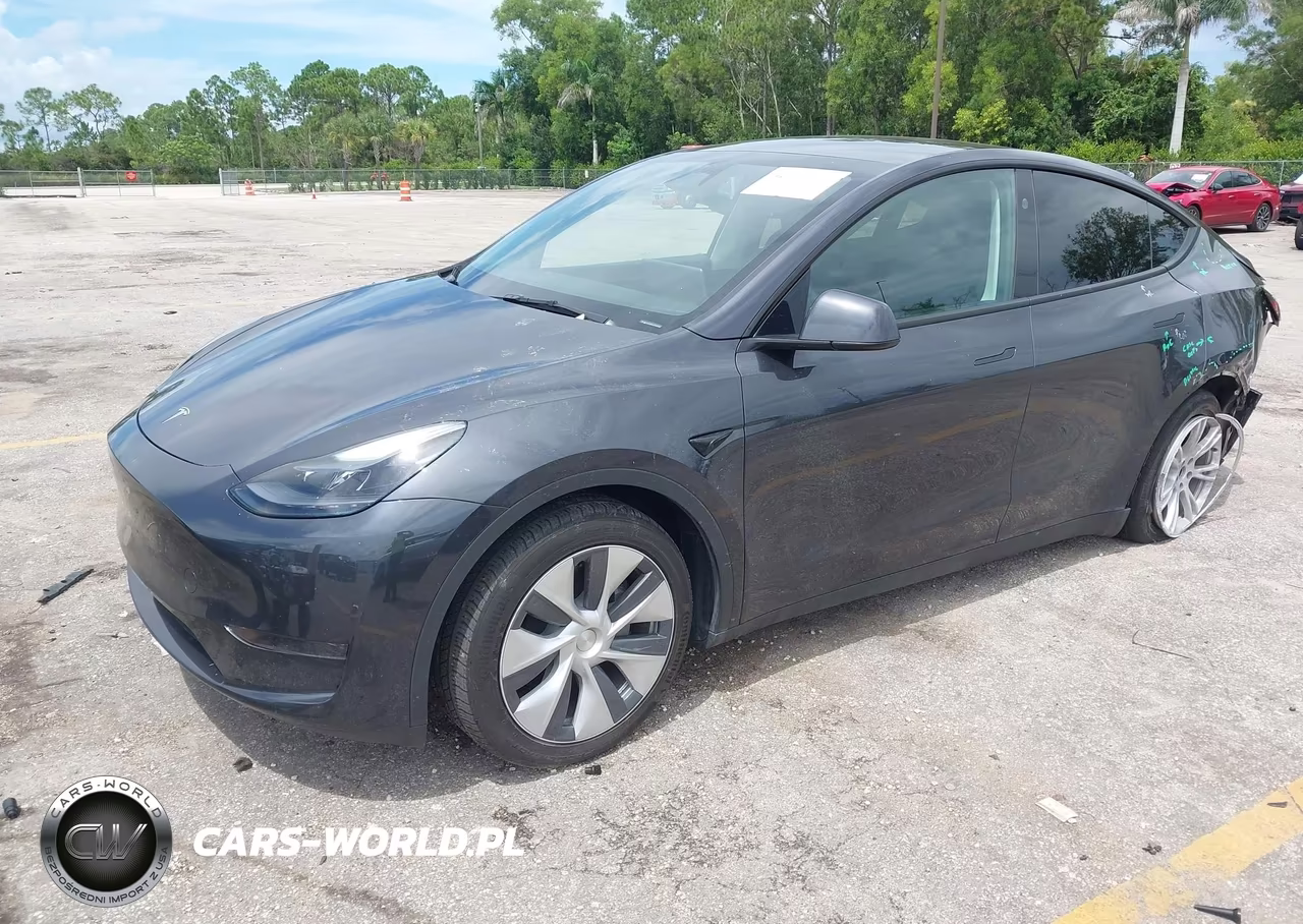 2024 Tesla Model Y Long Range Single Motor Rear-Wheel Drive-Rwd VIN:7SAYGDED5RF091799 - 2