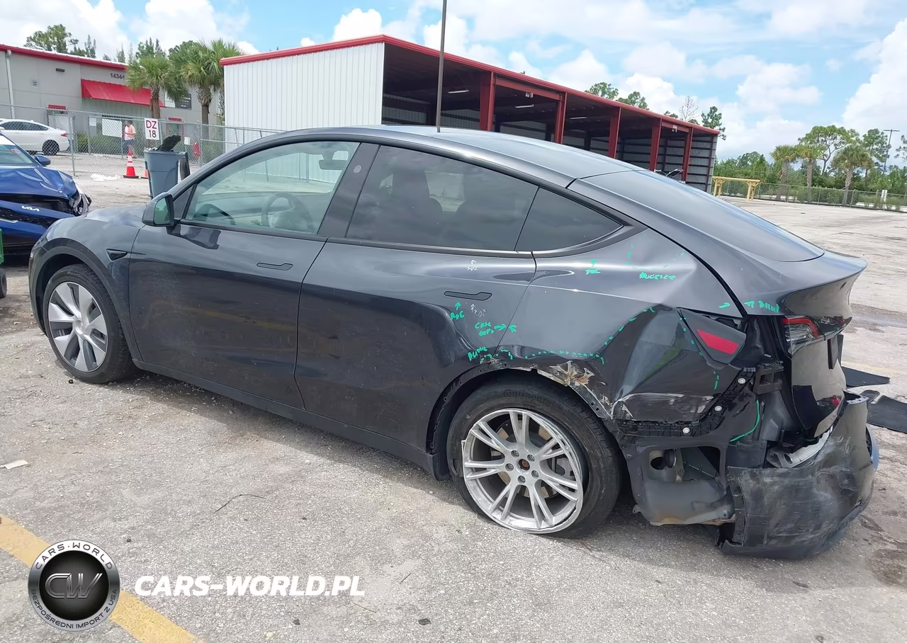2024 Tesla Model Y Long Range Single Motor Rear-Wheel Drive-Rwd VIN:7SAYGDED5RF091799 - 3