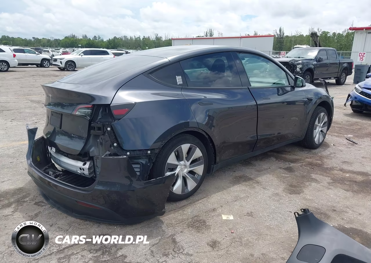 2024 Tesla Model Y Long Range Single Motor Rear-Wheel Drive-Rwd VIN:7SAYGDED5RF091799 - 4