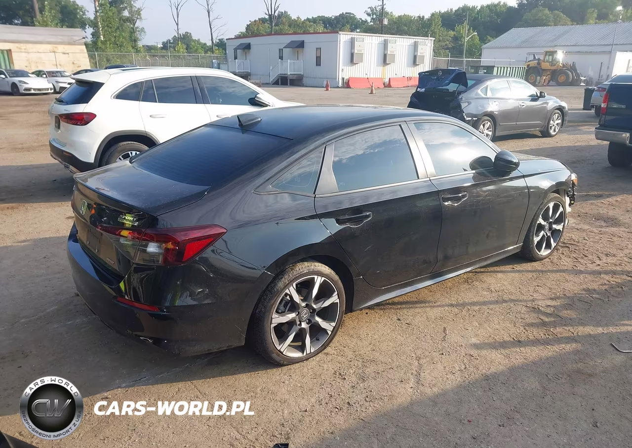 2025 Honda Civic Hybrid Sport-Sport Touring VIN:2HGFE4F85SH308393 - 4