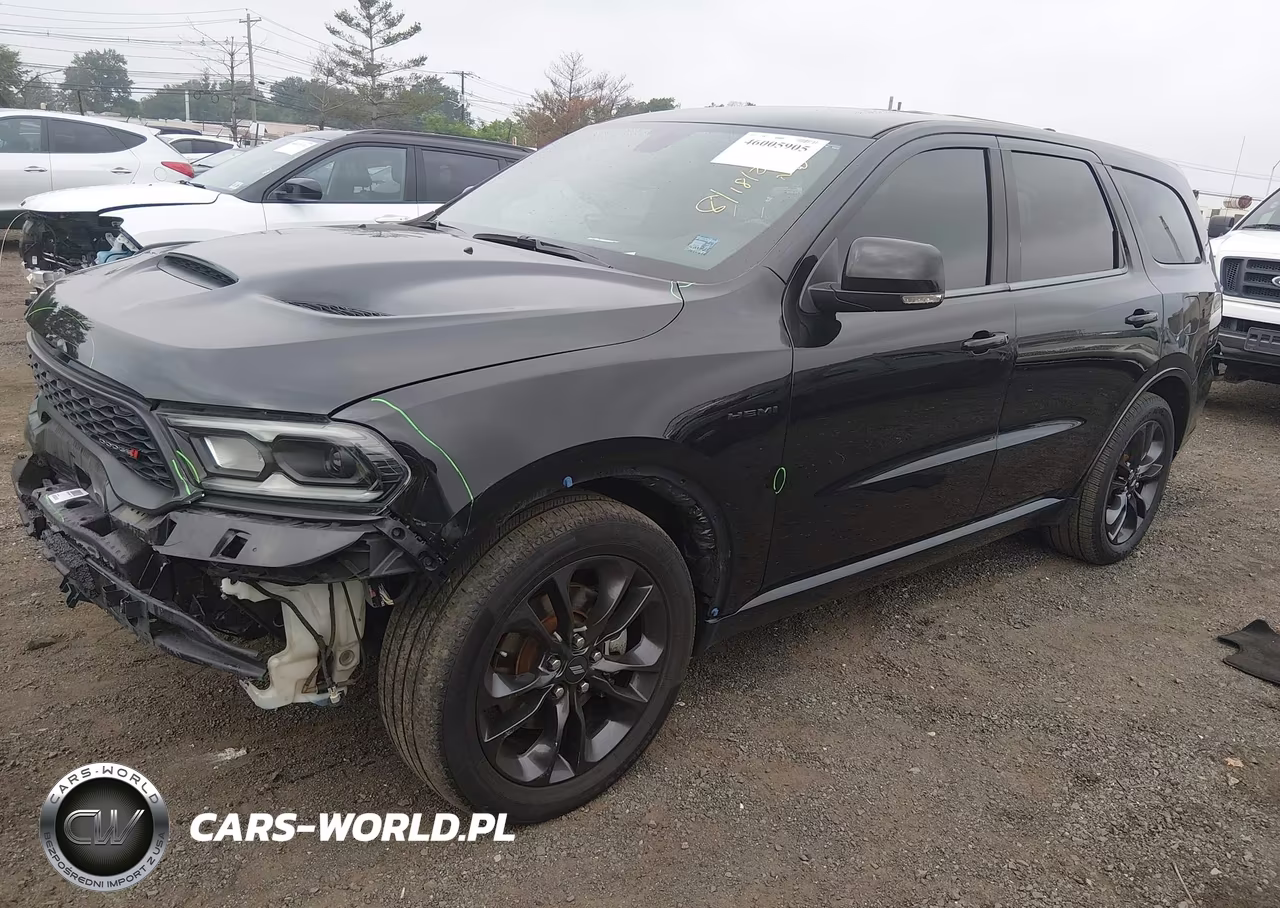 2022 Dodge Durango R-T Awd VIN:1C4SDJCT9NC221322 - 2