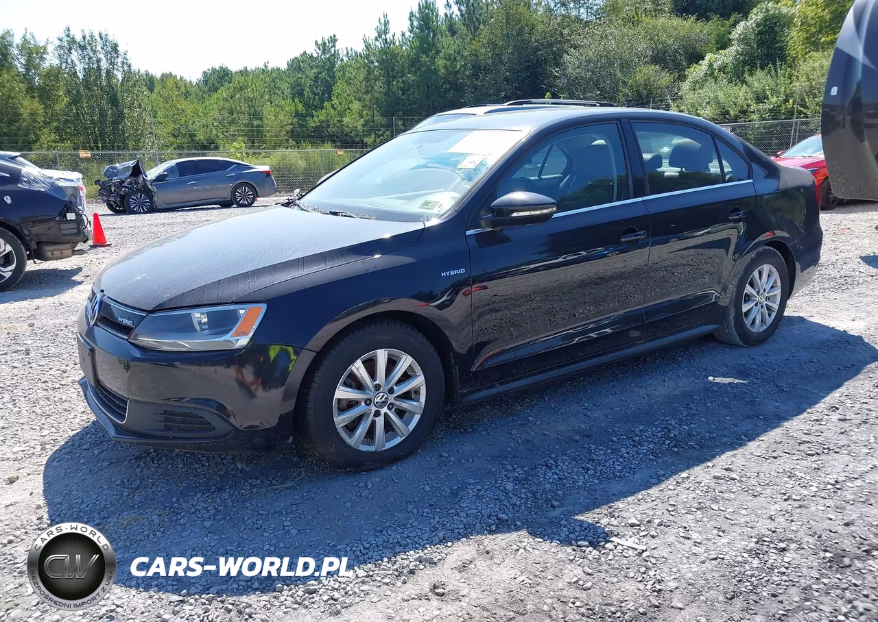 2013 Volkswagen Jetta Hybrid Se VIN:3VW637AJ5DM242591 - 2