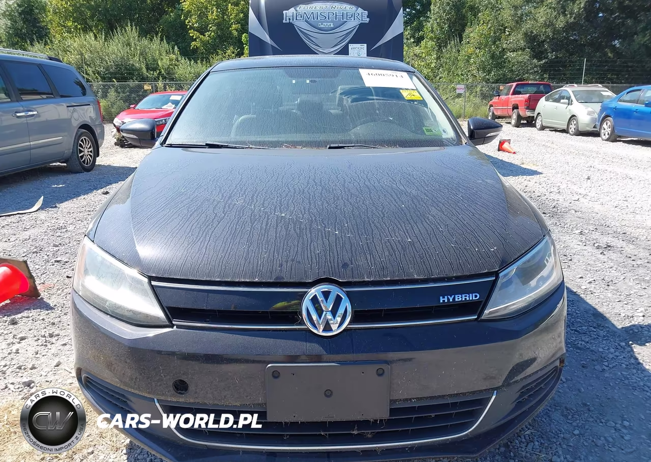 2013 Volkswagen Jetta Hybrid Se VIN:3VW637AJ5DM242591 - 6