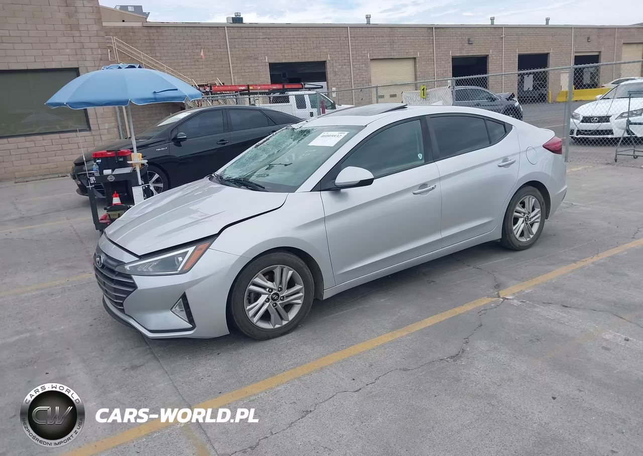 2019 Hyundai Elantra Value Edition VIN:5NPD84LF4KH487341 - 2