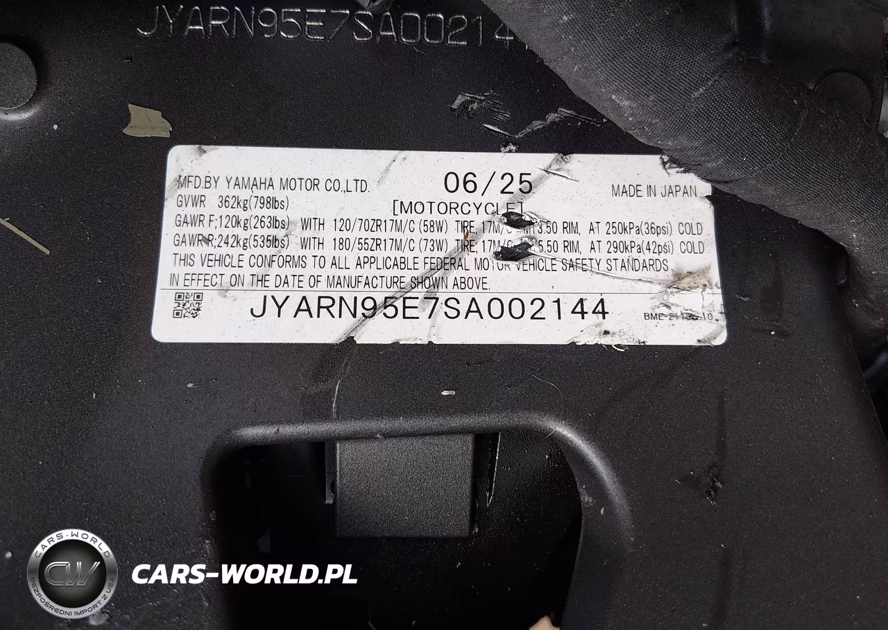 2025 Yamaha Mt09 Sp VIN:JYARN95E7SA002144 - 10